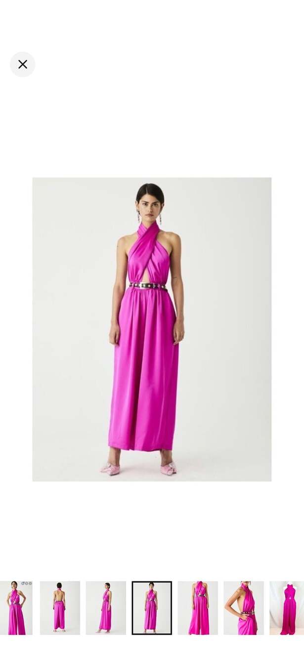 Atoir Paris Romance Jumpsuit in Hot Pink